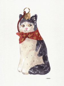 Weihnachtskatzenornament von NKTN