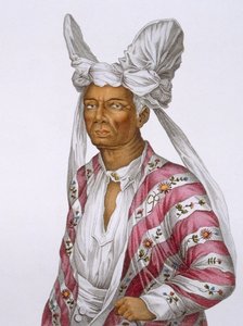 Naba-Leba, Königin der Insel Solor, nahe Timor, Tafel 25 aus Reise der Entdeckung zu australischen Ländern, graviert von B. Roger, veröffentlicht 1800-04