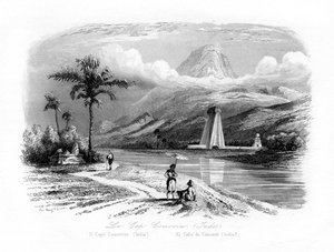 Kap Komorin, Indien, ca. 1840 von N. Remond