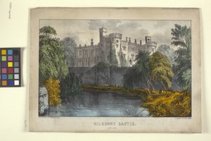 Kilkenny Castle, Irland von N. and Ives J.M. (1824 95) Currier