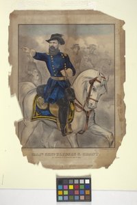 Generalmajor U. S. Grant von N. and Ives J.M. (1824 95) Currier