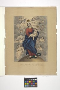 Königin der Engel von N. and Ives J.M. (1824 95) Currier