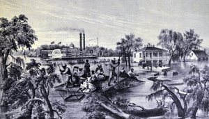 Hochwasser im Mississippi