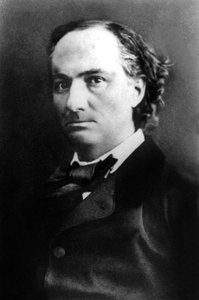Französischer Dichter Charles Baudelaire (1821-1867), fotografiert von Nadar im 19. Jahrhundert