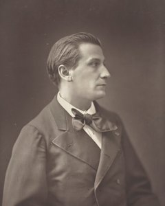 François Coppée französischer Dichter und Romanautor, 1842-1908, ca. 1876 von Nadar