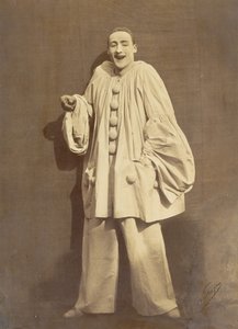 Lachender Pierrot von Nadar