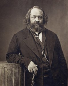 Porträt von Mikhail Alexandrovich Bakunin von Nadar