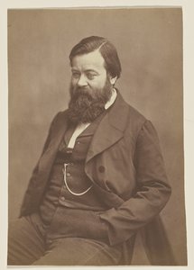 Albert Patin de la Fizelière, Schriftsteller von Nadar [Gaspard Félix Tournachon]