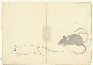 Drei Ratten von Nakamura Hochu
