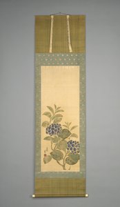 Hortensie, frühes 19. Jahrhundert von Nakamura Hochu
