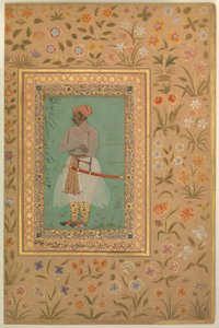 Porträt von Maharaja Bhim Kanwar von Nanha