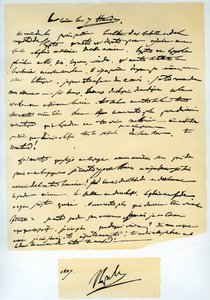 Brief von Napoleon Bonaparte an seinen Bruder Joseph, 25. Juli 1798
