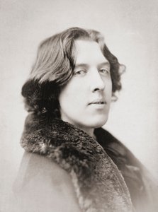 Oscar Wilde, frühe 1880er Jahre (s/w Foto)