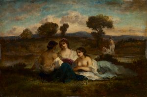 Die Badenden, nach 1847 von Narcisse Virgile Diaz de la Peña
