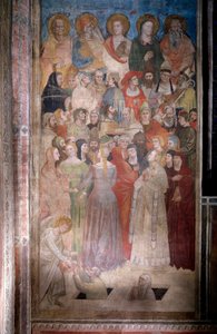Auferstehung der Auserwählten (aus Dantes Göttlicher Komödie) von Nardo di Cione Orcagna