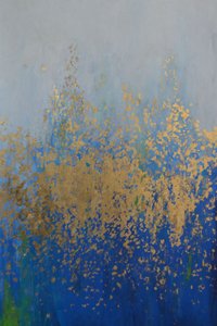 Schimmernde Blaue Wellen