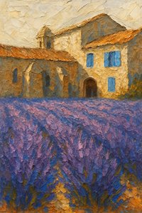 Provence Lavendelfarmhaus von Natalie Bruns
