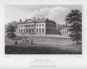 Denton Park, der Sitz von Sir C H Ibbotson