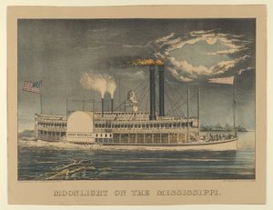 Mondlicht am Mississippi, 1872-74