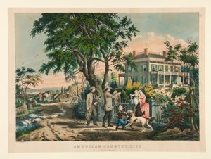 Amerikanisches Landleben / Oktober Nachmittag