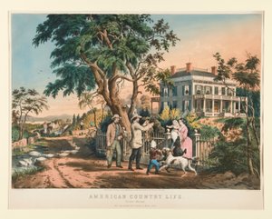 Amerikanisches Landleben: Oktober Nachmittag