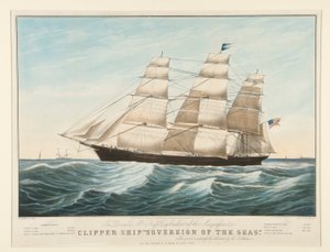 Klipperschiff von Nathaniel Currier