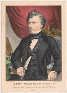 Franklin Pierce von Nathaniel Currier