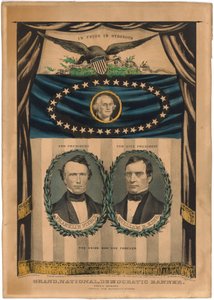 Franklin Pierce und William R. King von Nathaniel Currier