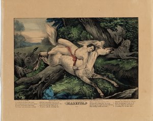 Mazeppa (Platte zwei von vier) von Nathaniel Currier