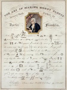 Die Kunst, Geld reichlich zu machen, ca. 1870 von Nathaniel Currier