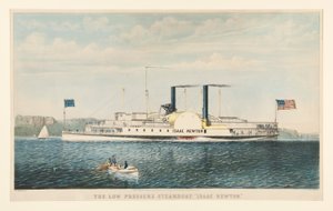 Thed Niederdruckdampfschiff von Nathaniel Currier