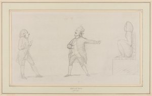 Ein Antiquar, ca. 1790 von Nathaniel Dance Holland