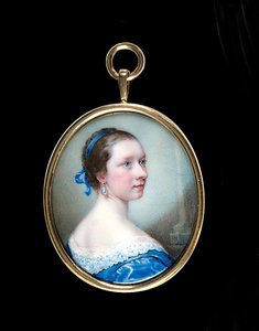 Lydia Garner, 1753 von Nathaniel Hone