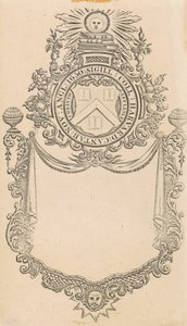 Harvard College Exlibris mit dem Christo et Ecclesiæ Siegel
