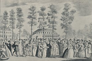 Der Jubiläumsball in den Ranelagh Gardens, 26. April 1749