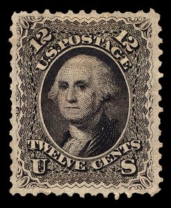 12c Washington Einzelstück, 1861