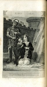 König Johann von William Shakespeare. Aufgeführt im Covent Garden am Samstag, den 20. April 1811