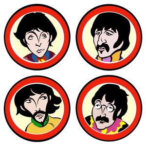 Die Beatles, 2004 (digitale Überarbeitung 2023) von Neale Osborne
