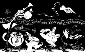 Die Blauen Meanies, 2004 (überarbeitet 2023) von Neale Osborne