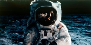 Buzz Aldrin auf dem Mond, Apollo-II-Mission, Juli 1969