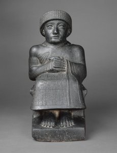 Statue von Gudea, ca. 2090 v. Chr. von Neo Sumerian