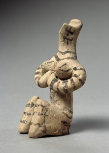 Steatopyge Figur, Tell Halaf, 6.-5. Jahrtausend v. Chr. (Terrakotta)