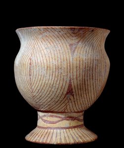 Neolithische Ära: Keramikvase aus Thailand (4630 v. Chr.)