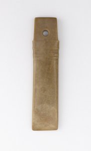 Gerader Meißel (gui), Qijia-Kultur von Neolithic Period Chinese School