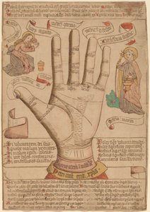 Die Hand als Spiegel des Heils von Netherlandish 15th Century