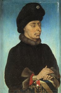 Porträt von Johann Ohnefurcht, Herzog von Burgund, Mitte des 15. Jahrhunderts von Netherlandish Master