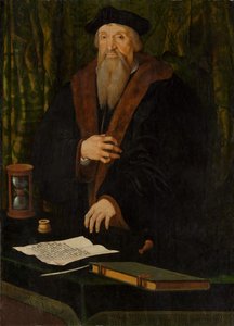Porträt eines Mannes, möglicherweise Jean de Langeac, Bischof von Limoges von Netherlandish Painter