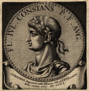 Porträt des römischen Kaisers Constans I. von Netherlandish School
