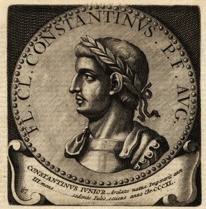 Porträt des römischen Kaisers Konstantin II. von Netherlandish School