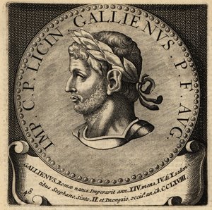 Porträt des römischen Kaisers Gallienus von Netherlandish School